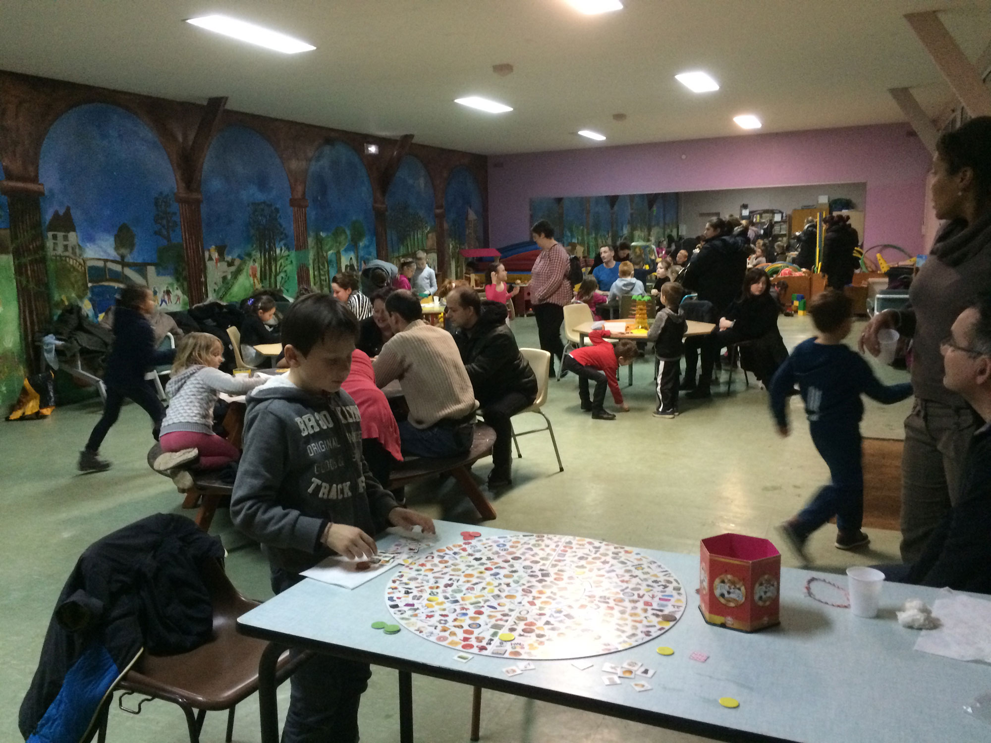 Soirée « Crêpes et jeux », une animation très familiale