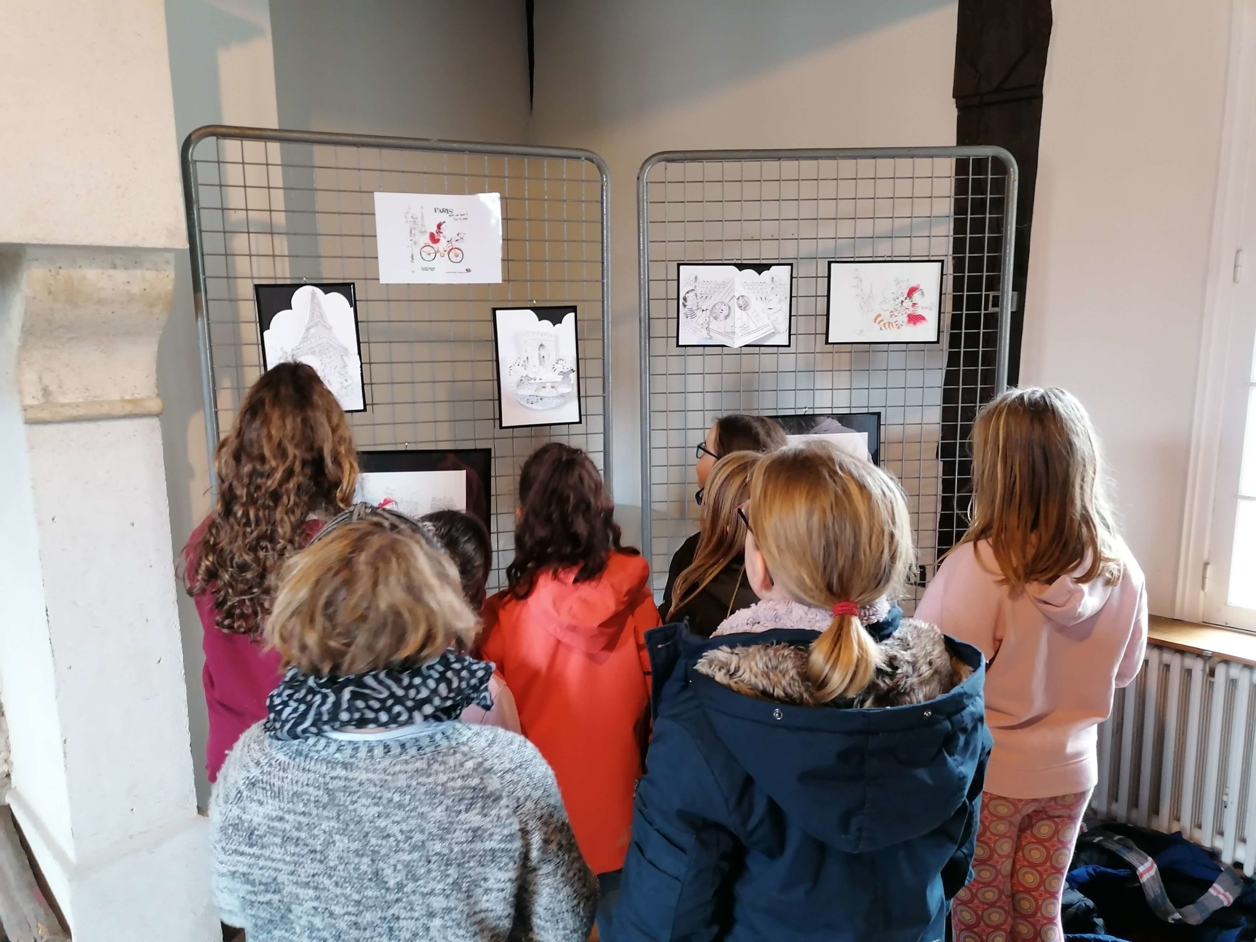 Exposition de l&rsquo;illustratrice Nathalie Janer