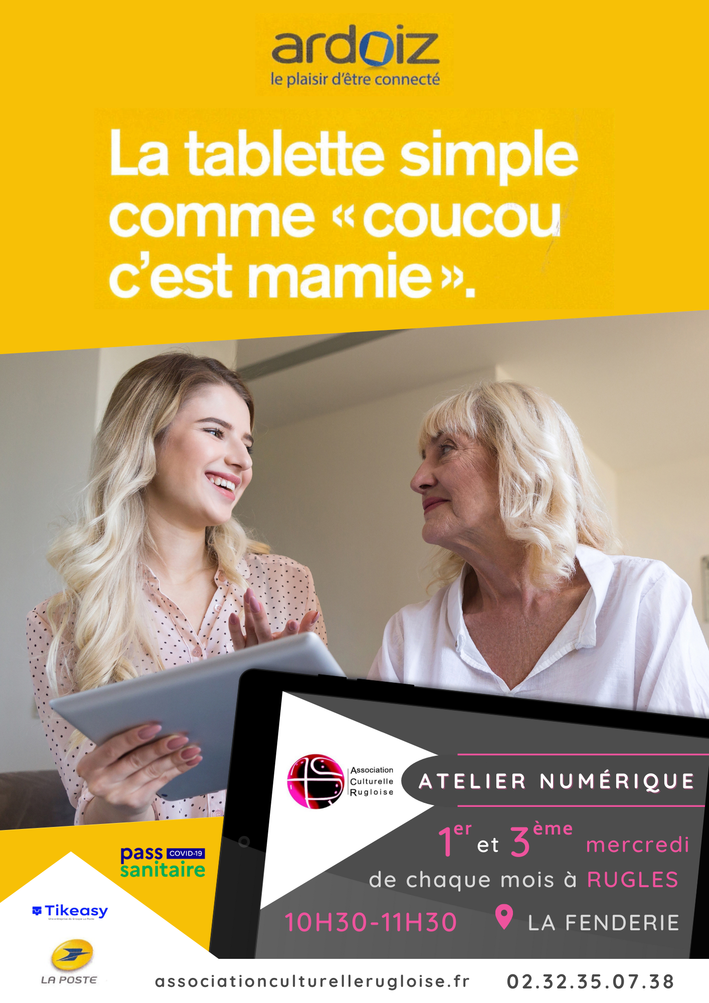 Les ateliers numériques débutent !