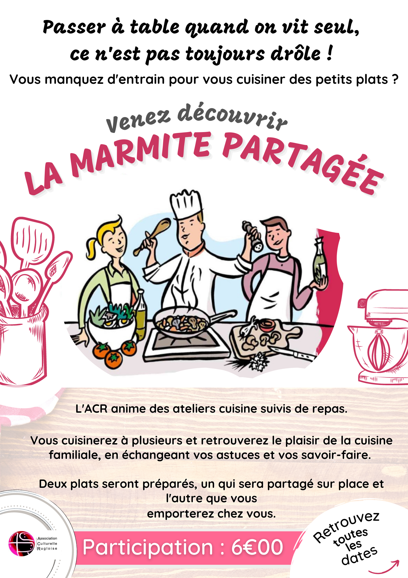 Marmite partagée (Toutes les dates 2022)