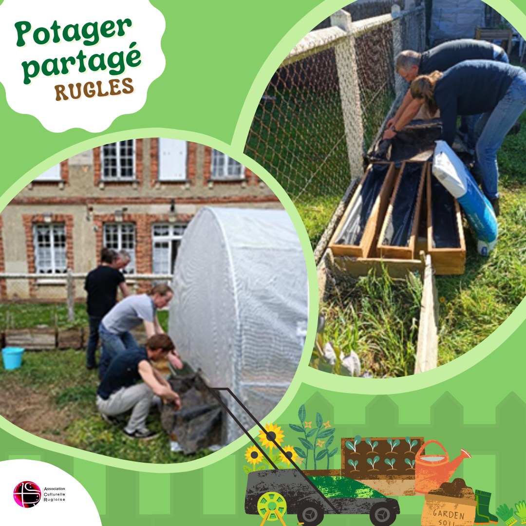 Potager partagé (RUGLES) : Jeudi 14 avril 2022