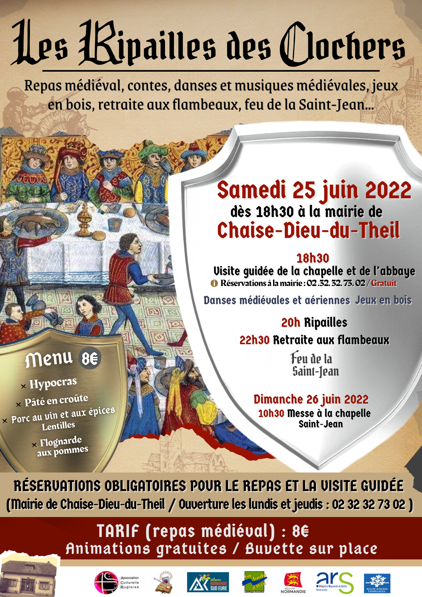 Les Ripailles des Clochers à CHAISE-DIEU-DU-THEIL