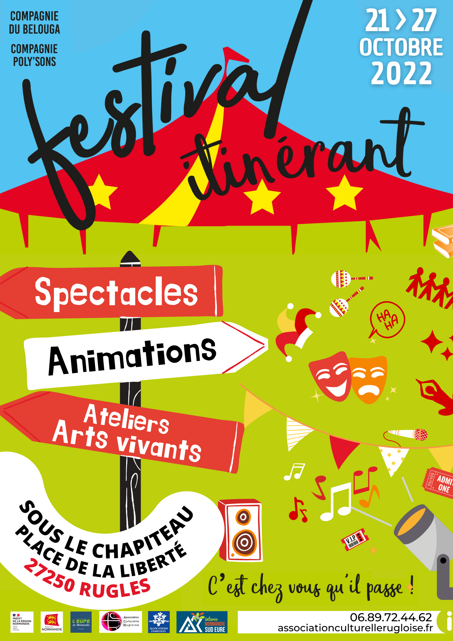 Programme Festival Itinérant / Rugles