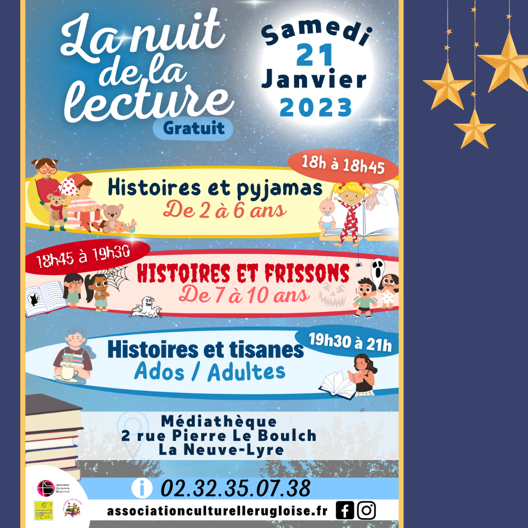 La nuit de la lecture / Médiathèque de La Neuve-Lyre