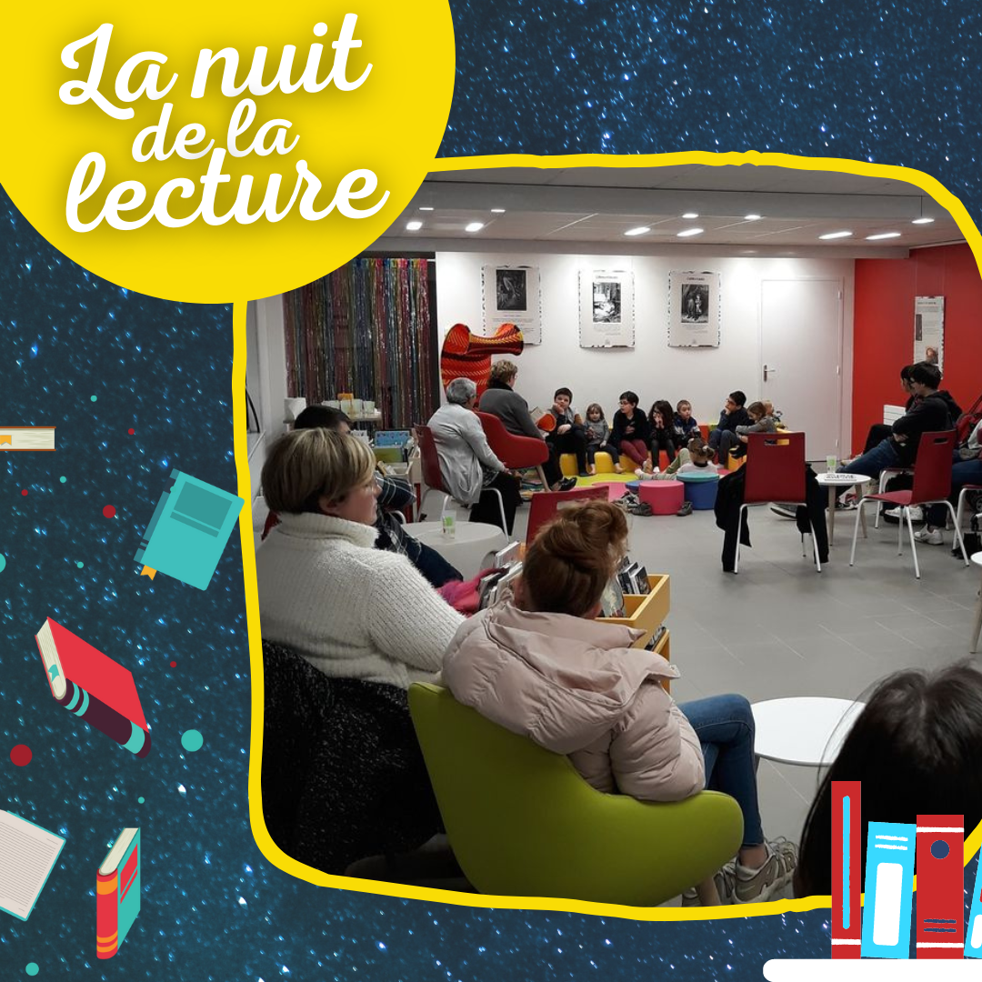 Nuit de la lecture / Médiathèque de la Neuve-Lyre (21/01/23)