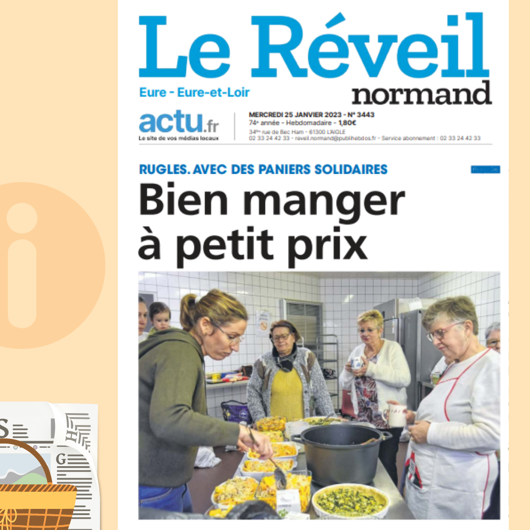 Article sur les Paniers solidaires / Réveil Normand