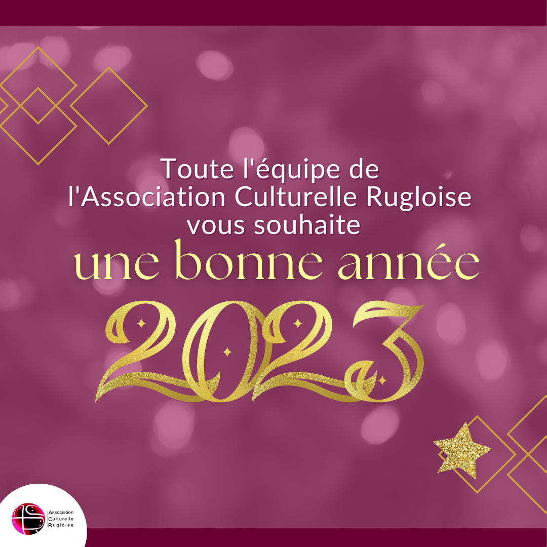 Meilleurs vœux 2023 !