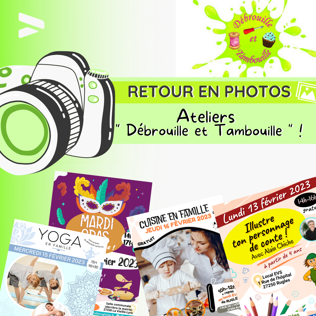 Retour en image sur les animations familles des vacances de février !