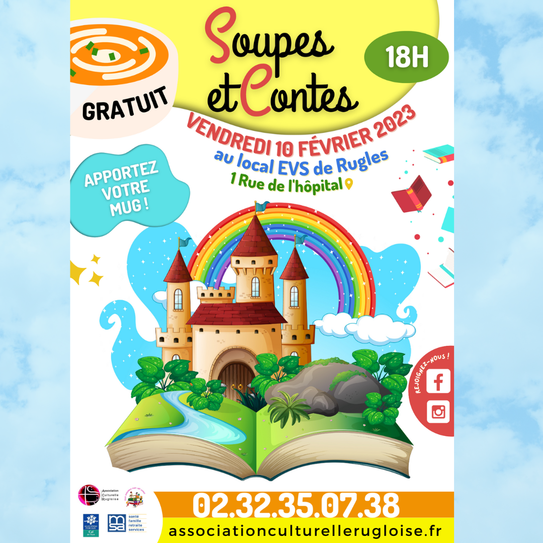 Soupes et Contes au nouveau local EVS !