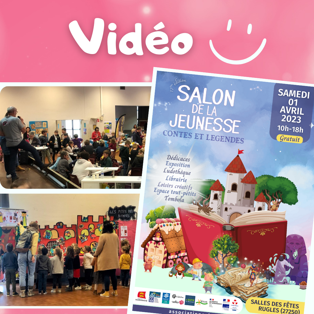 Résumé des 4 jours – SALON DE LA JEUNESSE 2023  (vidéo)