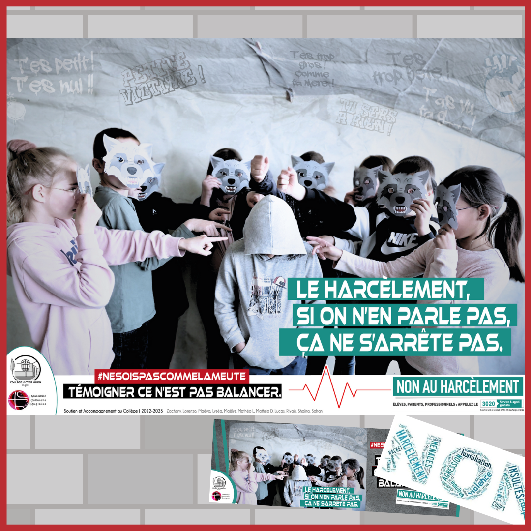  » Témoigner ce n&rsquo;est pas balancer !  » #harcelement