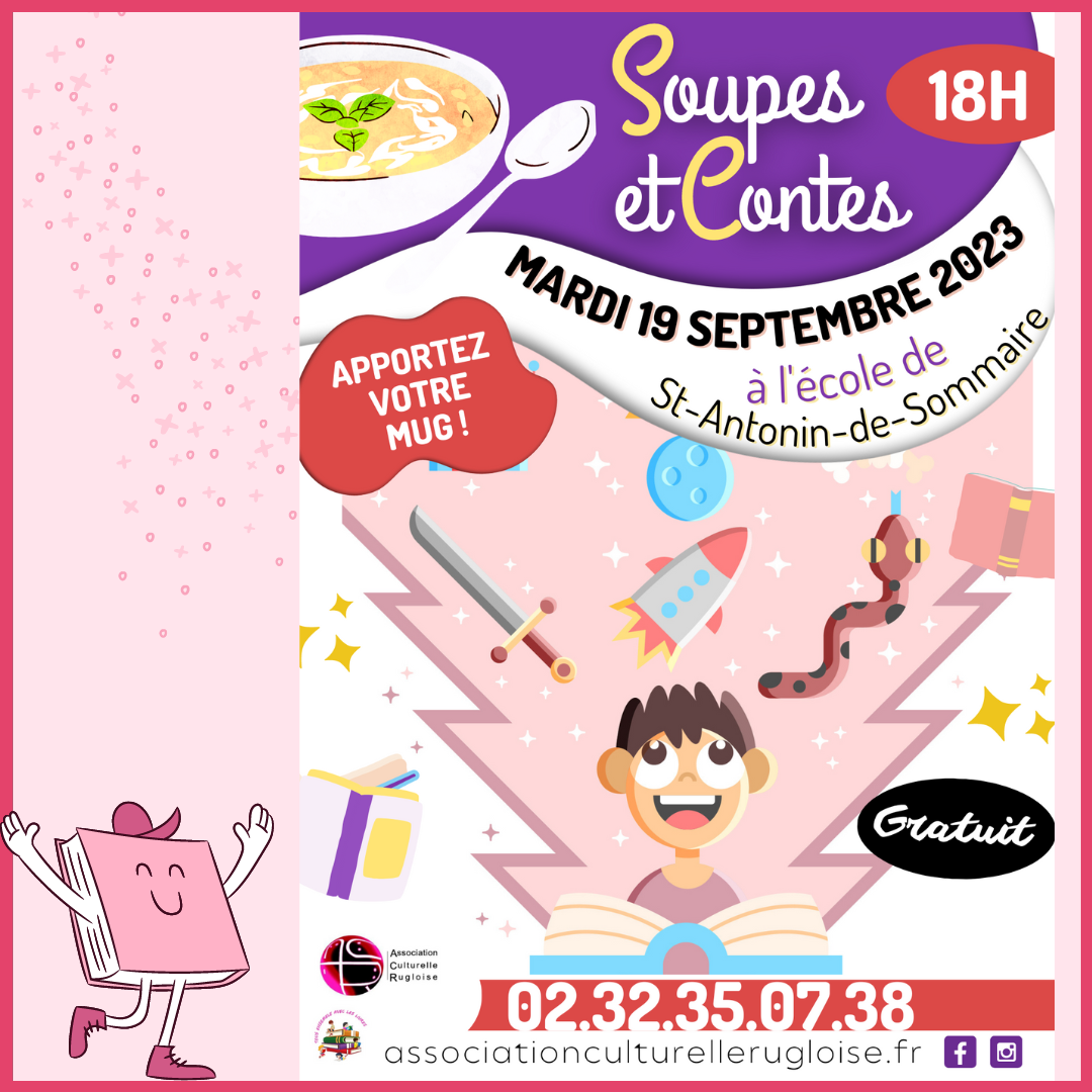 Animation  » Soupes et contes  » à St-Antonin-de-Sommaire