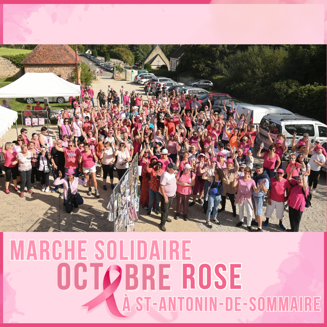 Marche solidaire OCTOBRE ROSE🩷 #photodegroupe