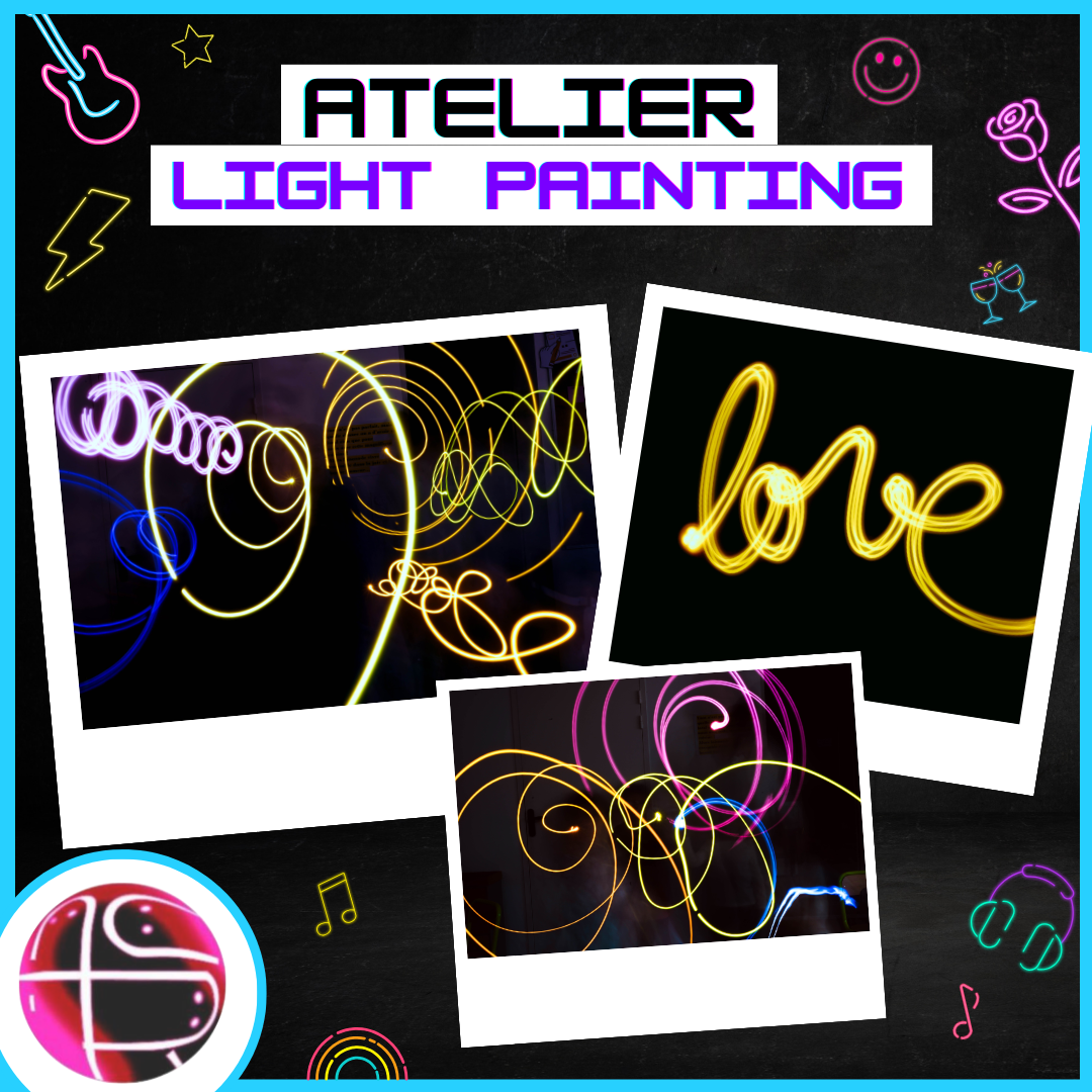 Retour en images – Atelier LIGHT PAINTING ! [18.11.23]