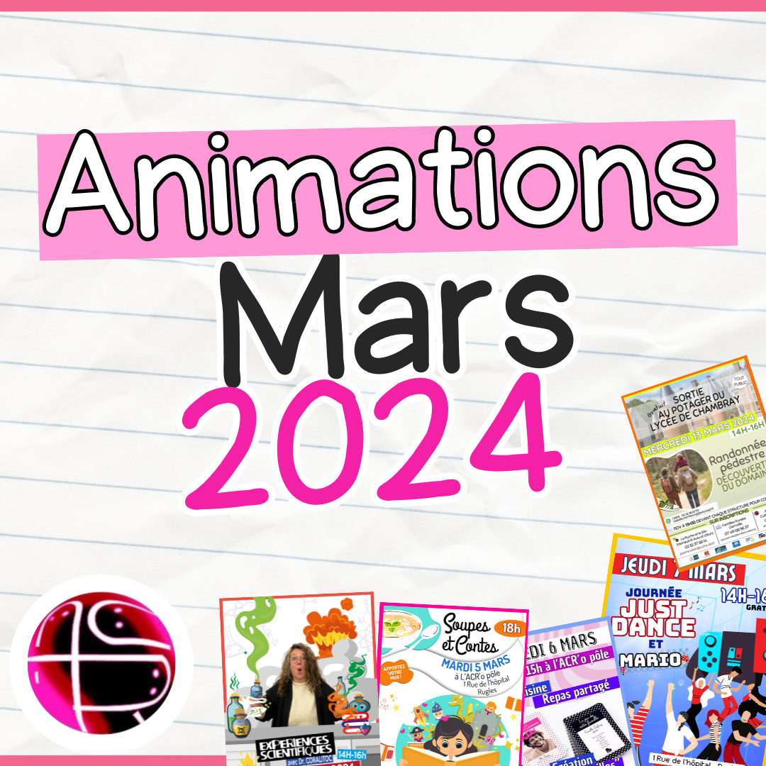 Animations – Mars 2024