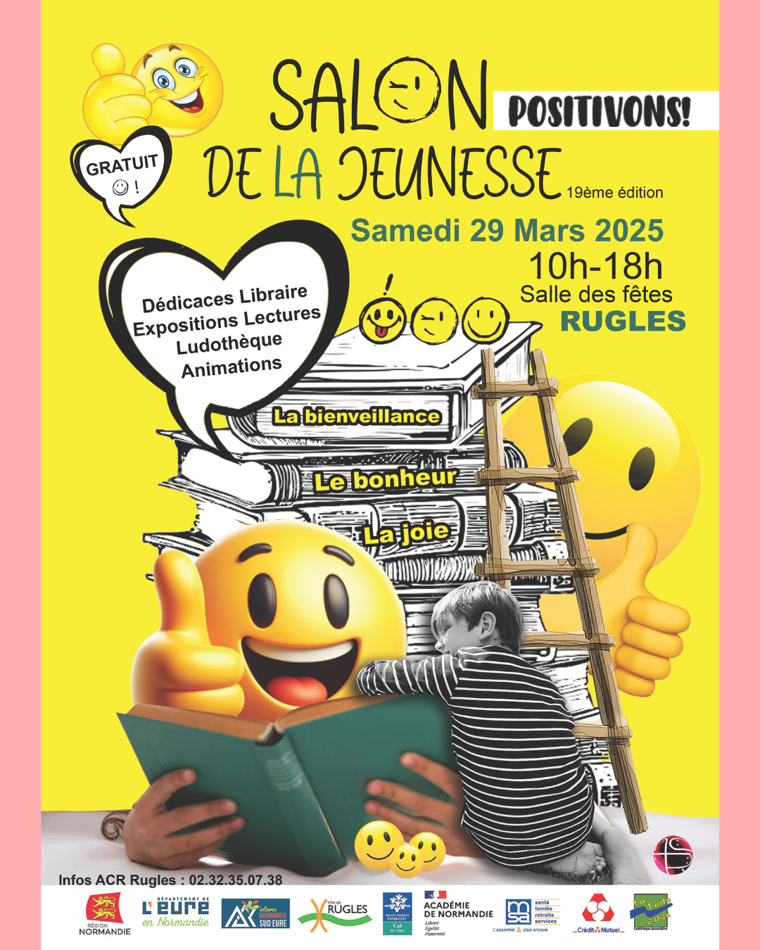SALON DE LA JEUNESSE – Samedi 29 mars 2025